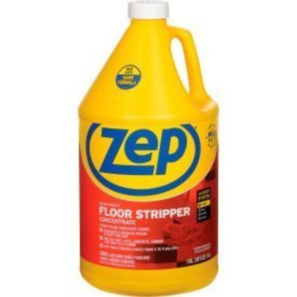 Amrep Zep® Heavy-Duty Floor Stripper Concentrate, Gallon Bottle, 4 Bottles - ZULFFS128 ZULFFS128